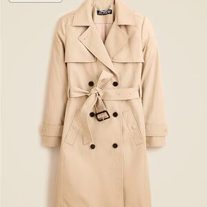 J. Crew New Icon Trench Coat Size 18